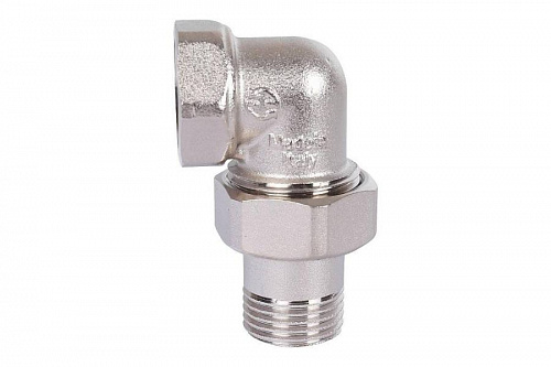 STOUT Американка угловая В/Н 1/2" никелированная SFT-0059-000012, фото фото 2