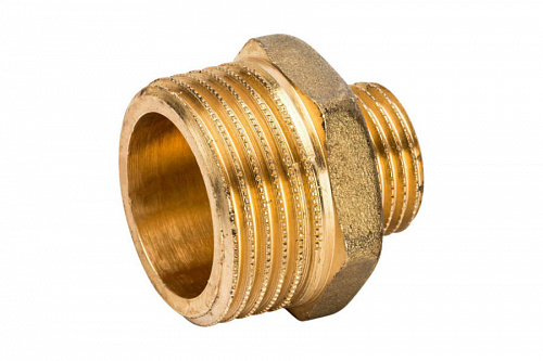 Ниппель переходной Stout 1х1/2 НН SFT-0003-000112, фото фото 3