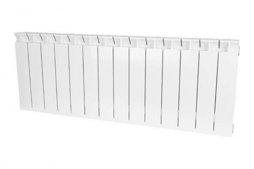 Радиатор биметаллический Stout Style 350 14 секции боковое подключение, фото