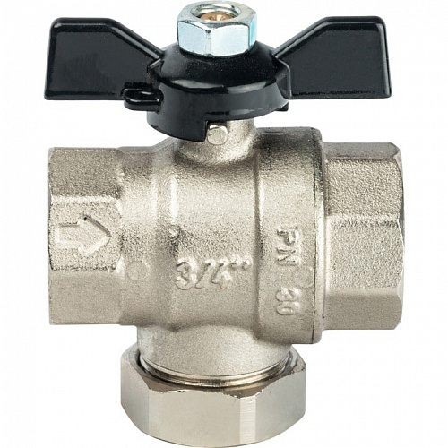 STOUT Кран шаровой с фильтром 3/4, фото фото 2