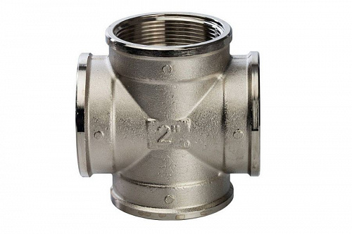 STOUT Крестовина В/В/В/В 2" никелированная SFT-0031-000002, фото фото 3