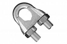 Зажим нержавеющий 3 мм подкова ACR, фото