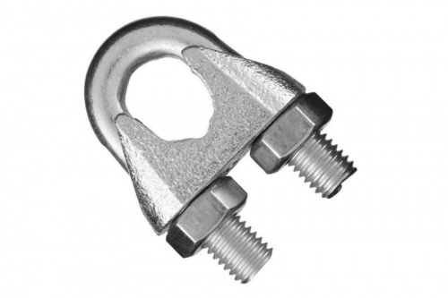 Зажим нержавеющий 3 мм подкова ACR, фото