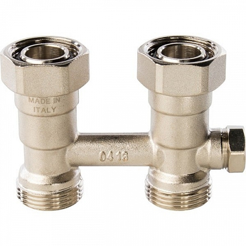 Узел нижнего подключения радиатора Stout для 1-трубной системы прямой 3/4 SVH-0001-000020, фото фото 3