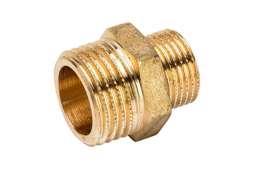 Ниппель переходной Stout 1/2х3/8 НН SFT-0003-001238, фото фото 3