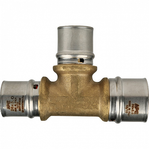 Пресс тройник редукционный Stout 32х26х26 для м/п труб SFP-0005-322626, фото фото 5