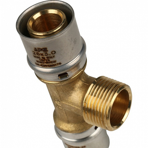 Пресс тройник  Stout НР 26х3/4х26 для м/п труб SFP-0008-263426, фото фото 6