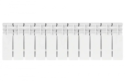 Радиатор биметаллический Stout TITAN 200 11 секций боковое подключение SRB-3310-020011, фото