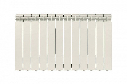 Радиатор алюминиевый Stout Bravo 500 12 секций боковое подключение, фото фото 2