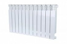 радиатор биметаллический stout space 500 11 секций нижнее подключение