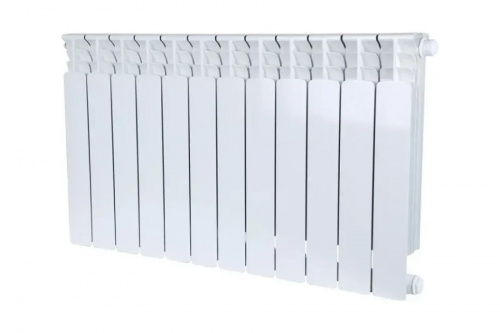 Радиатор биметаллический Stout Space 500 11 секций нижнее подключение, фото