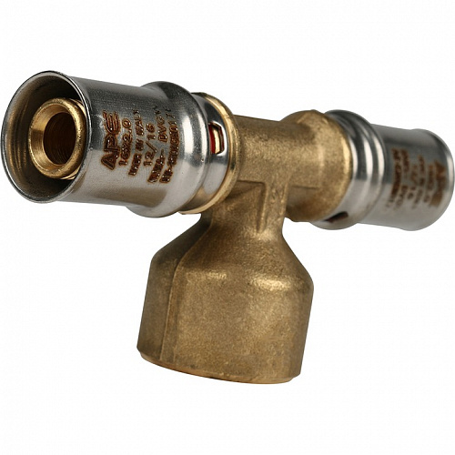 Пресс тройник  Stout ВР 16х1/2х16 для м/п труб SFP-0007-001216, фото фото 3