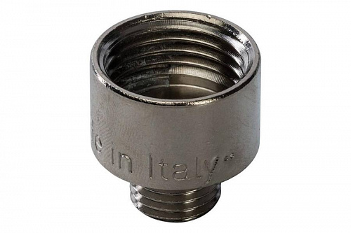 STOUT Переходник В/Н 1/2"х1/4" никелированный SFT-0008-001214, фото фото 2