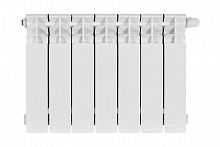 радиатор биметаллический stout titan 350 7 секций нижнее правое подключение