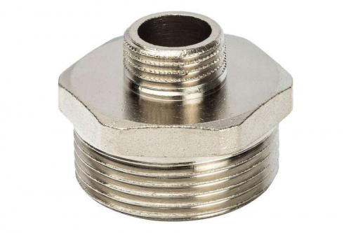 STOUT Ниппель переходной 1 1/4"х1/2" никелированный SFT-0004-011412, фото