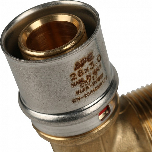 Пресс угольник Stout НР 3/4х26 для м/п труб SFP-0011-003426, фото фото 7