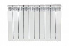 радиатор алюминиевый stout vega 500 al 10 секций боковое подключение