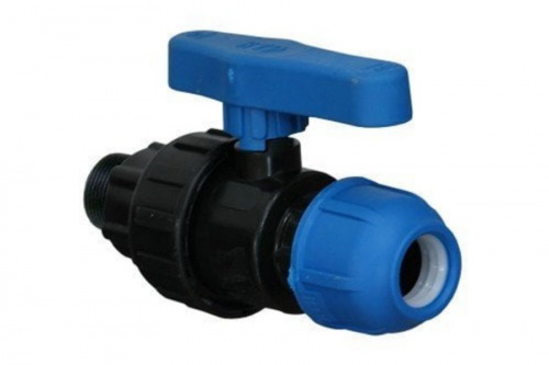 ПНД Кран шаровый 20х3/4 Вр, фото