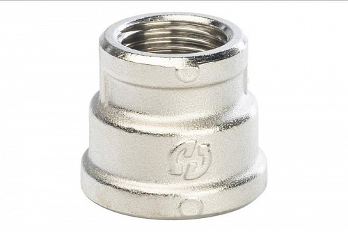 STOUT Муфта переходная В/В 3/4"х1/2" никелированная SFT-0006-003412, фото фото 3