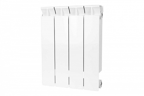 Радиатор биметаллический Stout Style 350 4 секции боковое подключение, фото фото 2