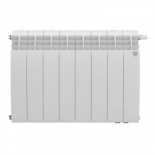 Радиатор биметаллический Royal Thermo Biliner 500 VDR Bianco Traffico 8 секций, фото фото 2