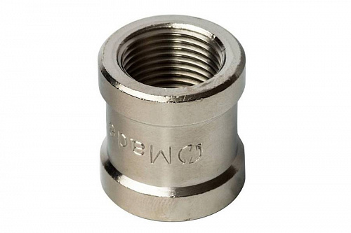 STOUT Муфта В/В 3/8" никелированная SFT-0006-003838, фото фото 2