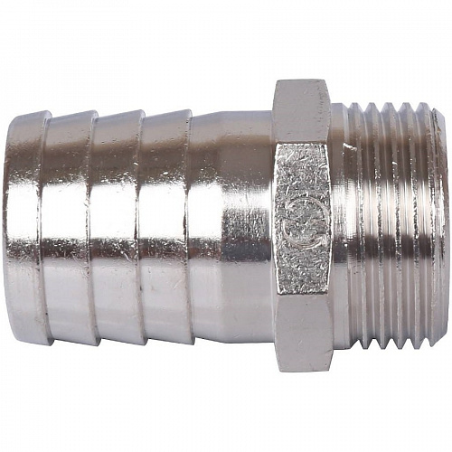 Штуцер Stout никелированный 3/4х25 НР SFT-0067-003425, фото фото 4