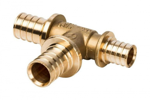 STOUT Тройник редукционный 25x25x20 аксиальный SFA-0014-252520, фото