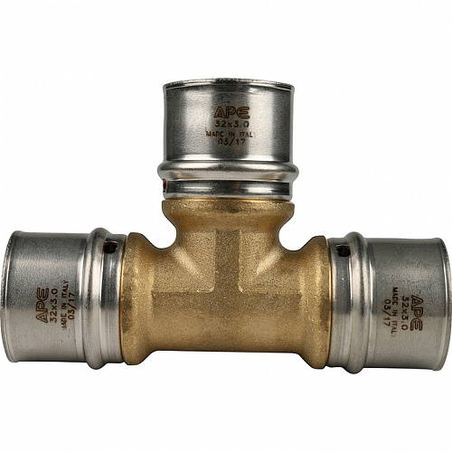 Пресс тройник равнопроходный Stout 32х32х32 для м/п труб SFP-0006-323232, фото фото 4