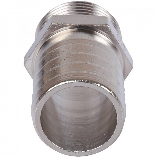 Штуцер Stout никелированный 3/4х25 НР SFT-0067-003425, фото фото 5