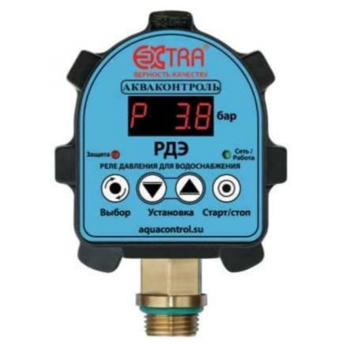 Автоматическое реле давления РДЭ-10-2,2 1/2" 2,2 кВт Extra Акваконтроль, фото