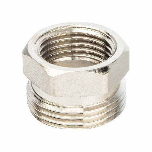 STOUT Американка прямая В/Н 1" (кольцо) никелированная SFT-0041-000001, фото фото 3