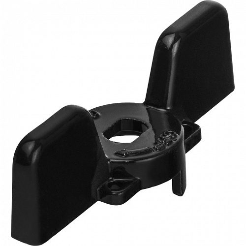 Ручка бабочка Чёрная STOUT для полнопроходных шаровых кранов, 1/2" и 3/4", фото фото 2