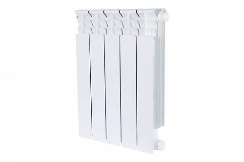 Радиатор биметаллический Stout Space 500 5 секций нижнее подключение, фото фото 2