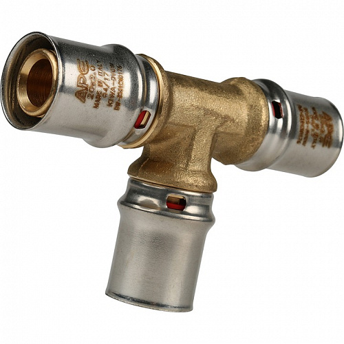 Пресс тройник равнопроходный Stout 20x20x20 для м/п труб SFP-0006-202020, фото фото 4