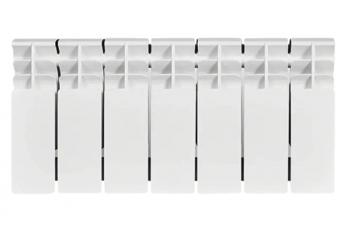 Радиатор биметаллический Stout TITAN 200 7 секций боковое подключение SRB-3310-020007, фото