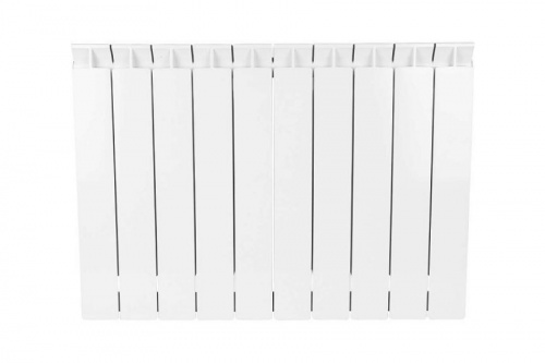 Радиатор биметаллический Stout Style 500 10 секций боковое подключение, фото