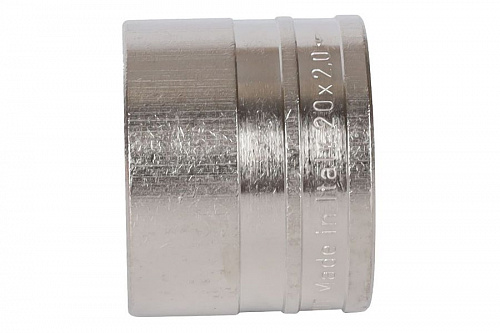 STOUT Монтажная гильза 20х2.0 никел. аксиальная SFA-0020-002002, фото фото 2