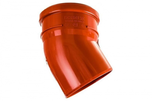 Отвод канализационный наружный 110 30гр., фото