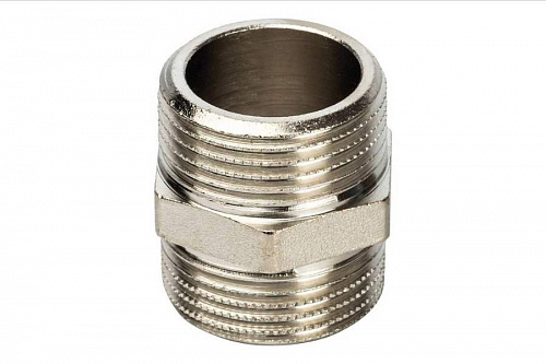 STOUT Ниппель Н/Н 3/4" никелированный SFT-0004-003434, фото фото 2