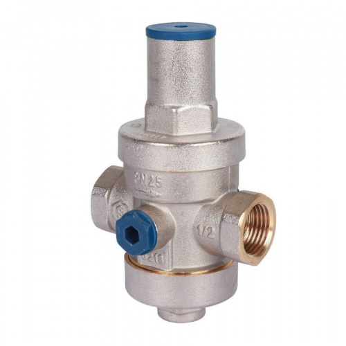 Редуктор давления Stout 1/2 PN25 с выходом под манометр SVS-1008-000015, фото