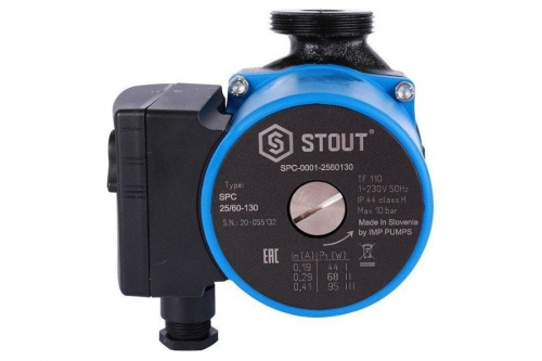 Насос циркуляционный STOUT 25/60-130 SPC-0011-2560130