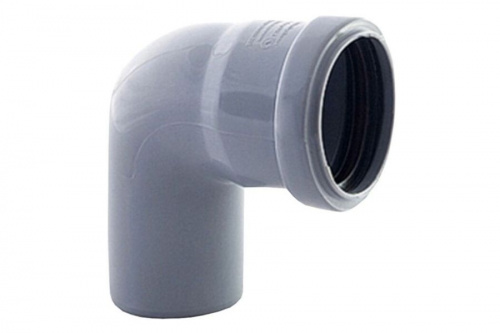 Отвод канализационный 50 87гр., фото