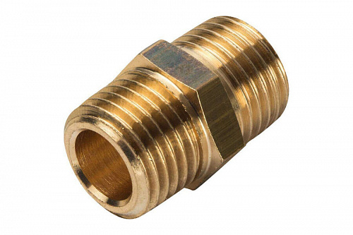 ФР Ниппель лат. 1/4" Н/Н, фото фото 2