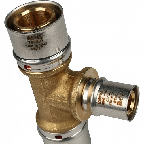 Пресс тройник редукционный Stout 32х20х32 для м/п труб SFP-0005-322032, фото фото 6