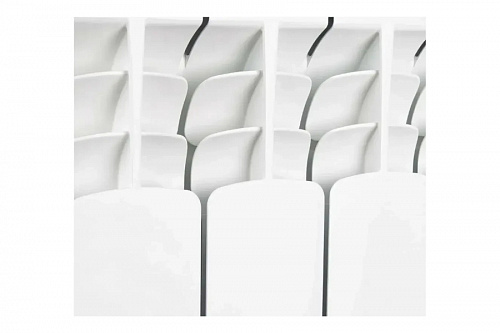 Радиатор биметаллический Stout Space 500 9 секций боковое подключение, фото фото 2