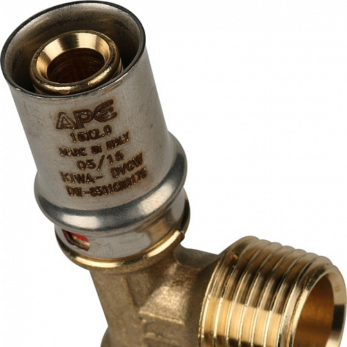 Пресс тройник  Stout НР 16х1/2х16 для м/п труб SFP-0008-161216, фото фото 6