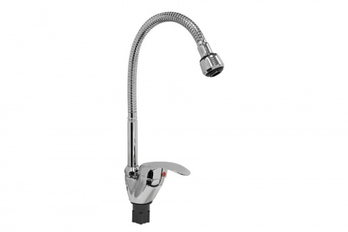 Смеситель кух. ROEGEN RC014D, с гиб. изл., фото