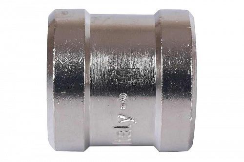 STOUT Муфта В/В 1/4" никелированная SFT-0006-001414, фото фото 2