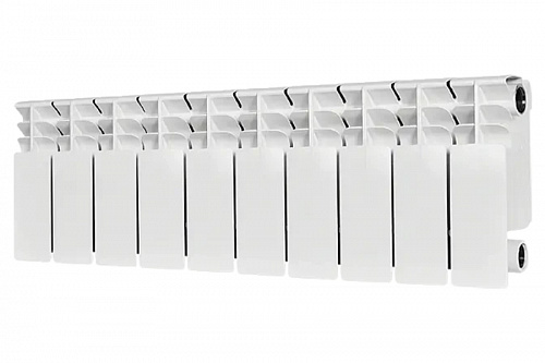 Радиатор биметаллический Stout TITAN 200 10 секций боковое подключение SRB-3310-020010, фото фото 2